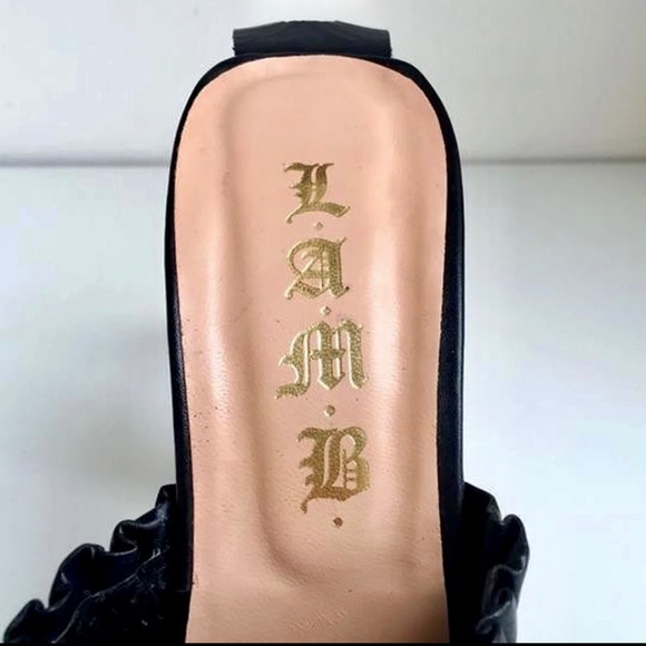 NEW 8 L.A.M.B LAMB LITA T-Straps High Heels Stilettos Evening Shoes Wedding - Picture 3 of 15